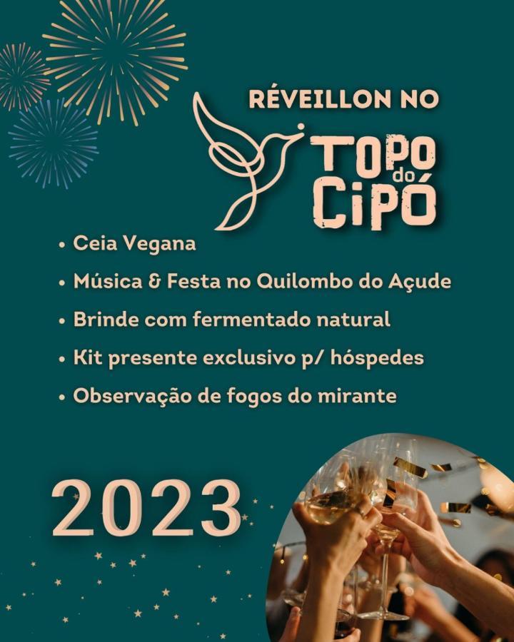 Topo do Cipó Ecopousada Vegana Serra do Cipo National Park Exterior foto
